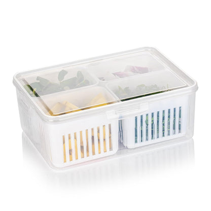 Fridge Storage Container | (4-Compartment)