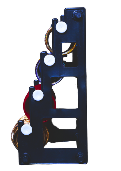 4 Step Single Side Medium Tower(black,white) Plastic Bangle stand, Bangle organiser, Bangle display stand, choodi stand, valayal stand